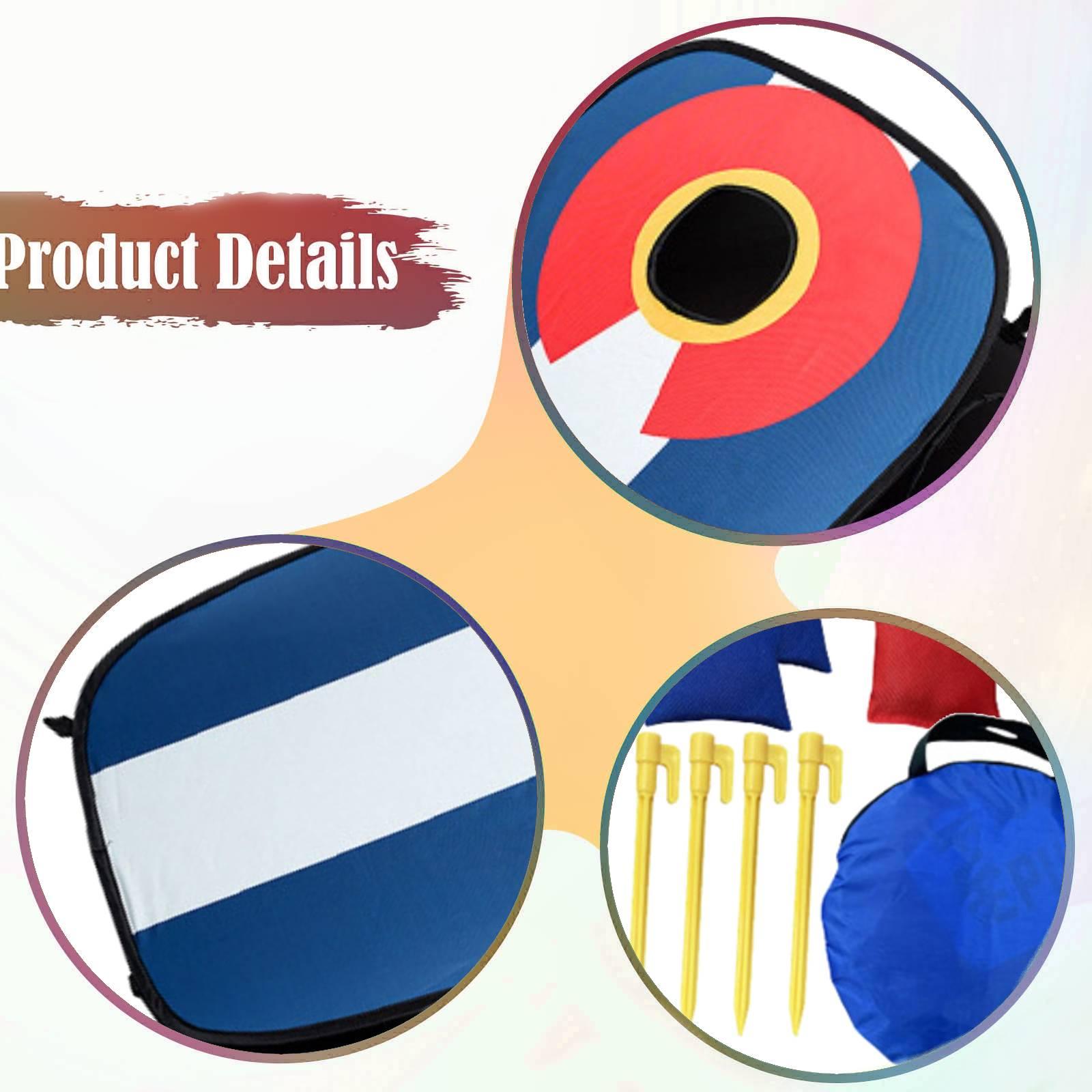Cornhole Board Set - لعبة رمي أكياس الفول، لوحة كورنهول