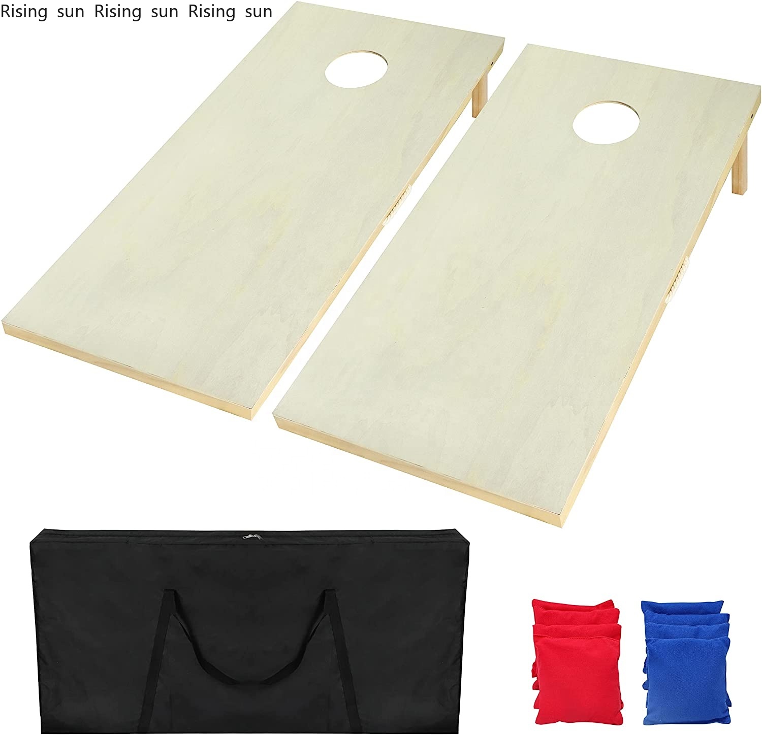 Cornhole Board Set - تتضمن لوحة ألعاب كورنهول الفاخرة من