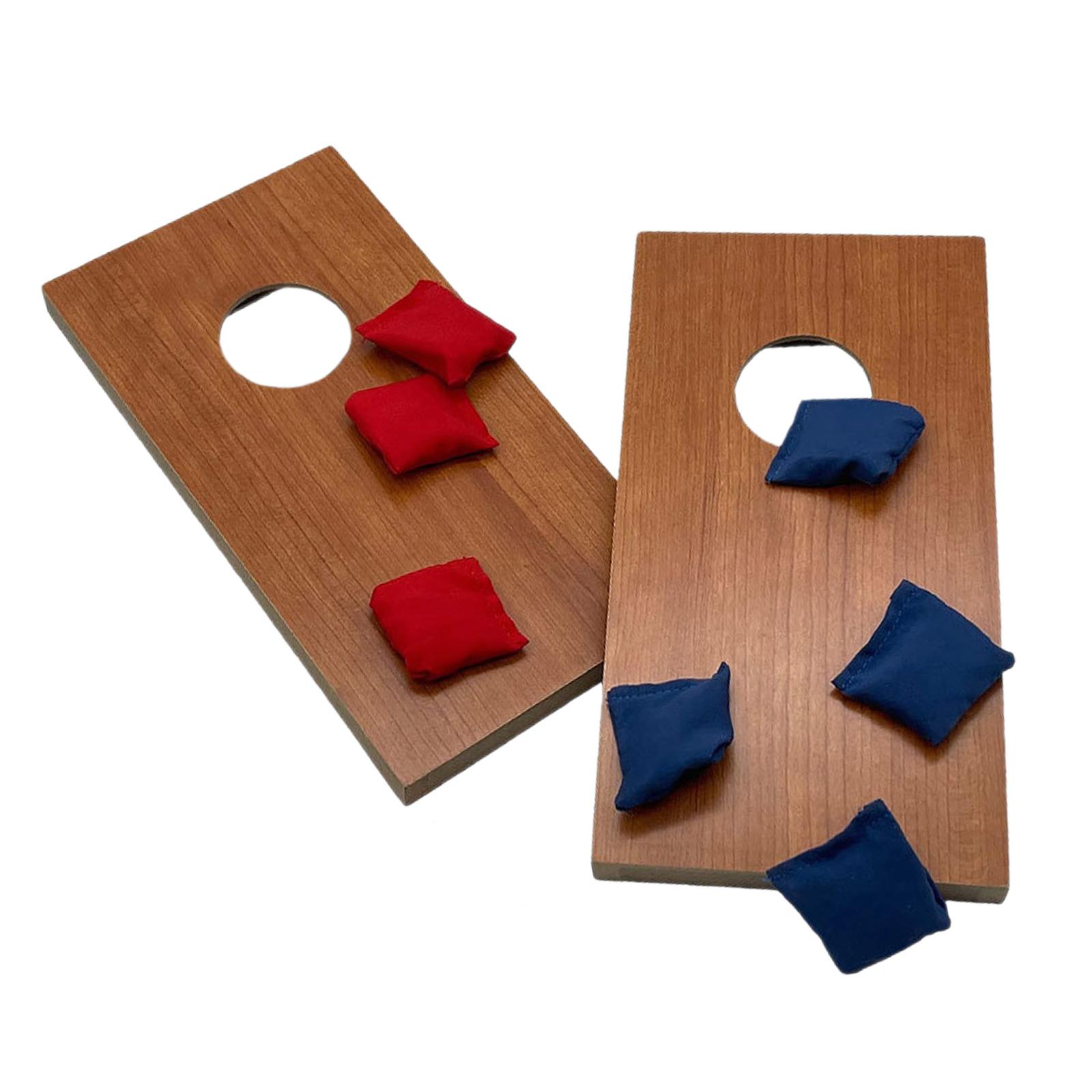 Cornhole Board Set - مجموعة من لوحين خشبيين للعبة رمي