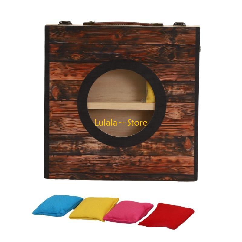 Y4QA مجموعة ألعاب الرمي في اله - مراجعة Cornhole Board Set وسعره