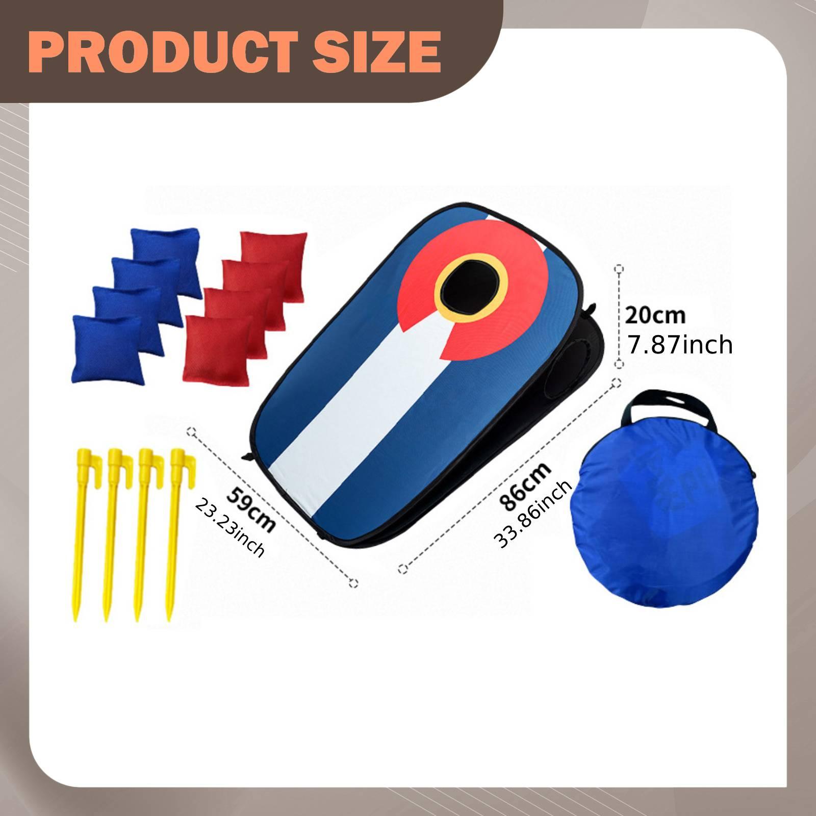 مجموعة ألعاب كورنهول، لعبة رمي - مراجعة Cornhole Board Set وسعره