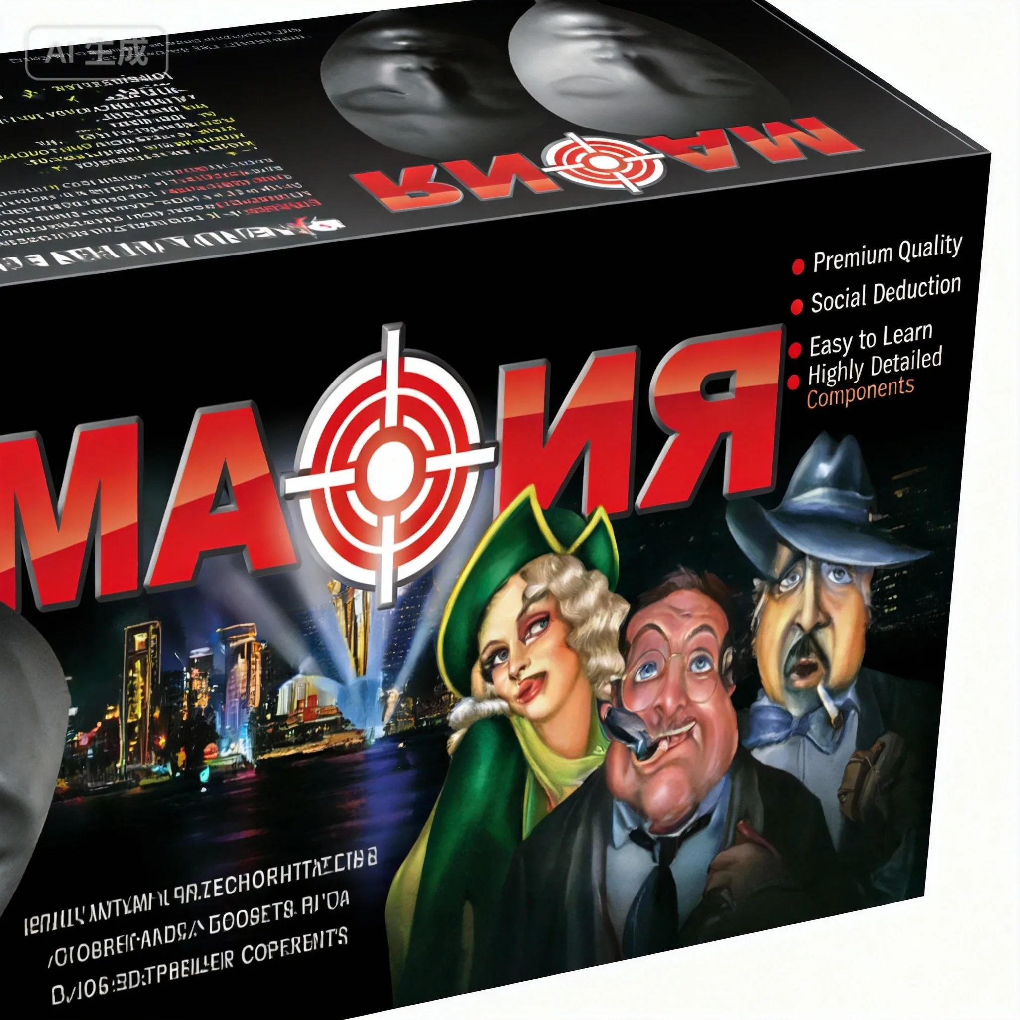 لعبة مافيا لوكس للحفلات - لعبة - مراجعة Party Games Mafia وسعره