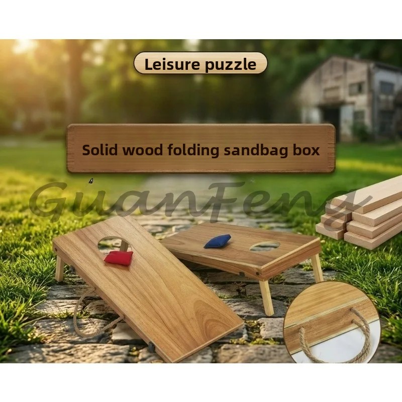 مجموعة لعبة كورنهول خشبية قابل - مراجعة Cornhole Board Set وسعره