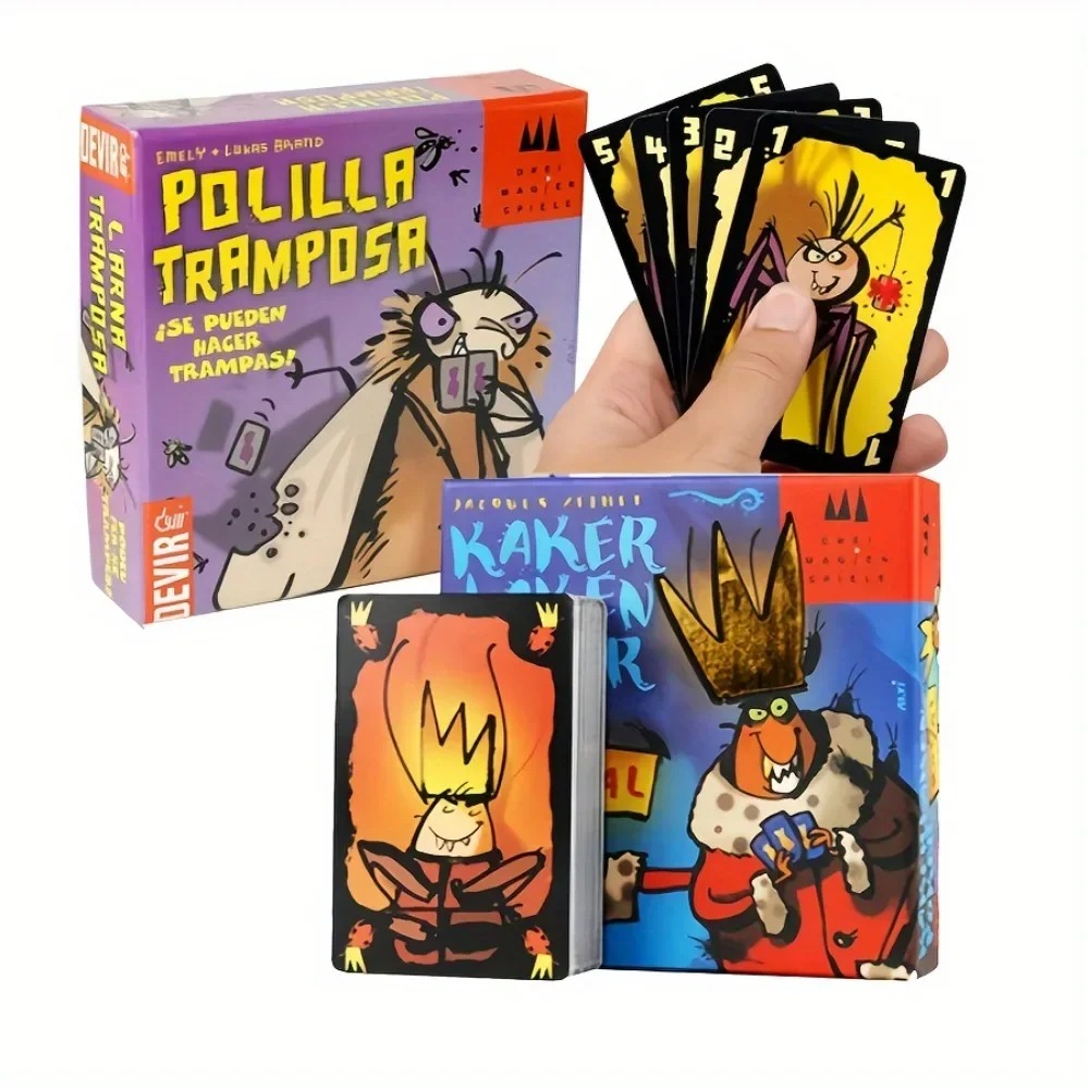 لعبة بطاقات اللعب Polilla Tram - مراجعة Party Games In Spanish وسعره