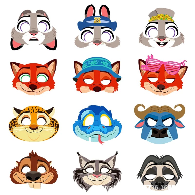 مجموعة أقنعة حفلات أعياد الميل - مراجعة Zootopia Party Games وسعره