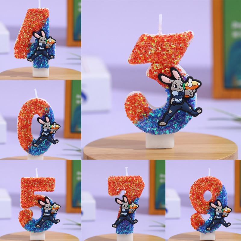 شمعة عيد ميلاد ثلاثية الأبعاد  - مراجعة Zootopia Party Games وسعره