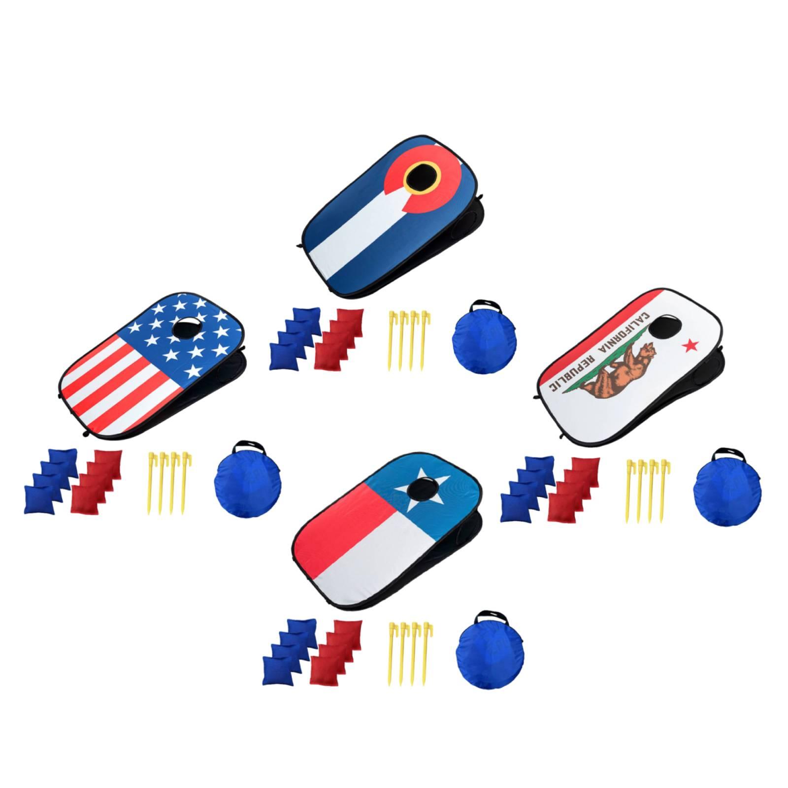 مجموعة لوح لعبة كورن هول محمول - مراجعة Cornhole Board Set وسعره