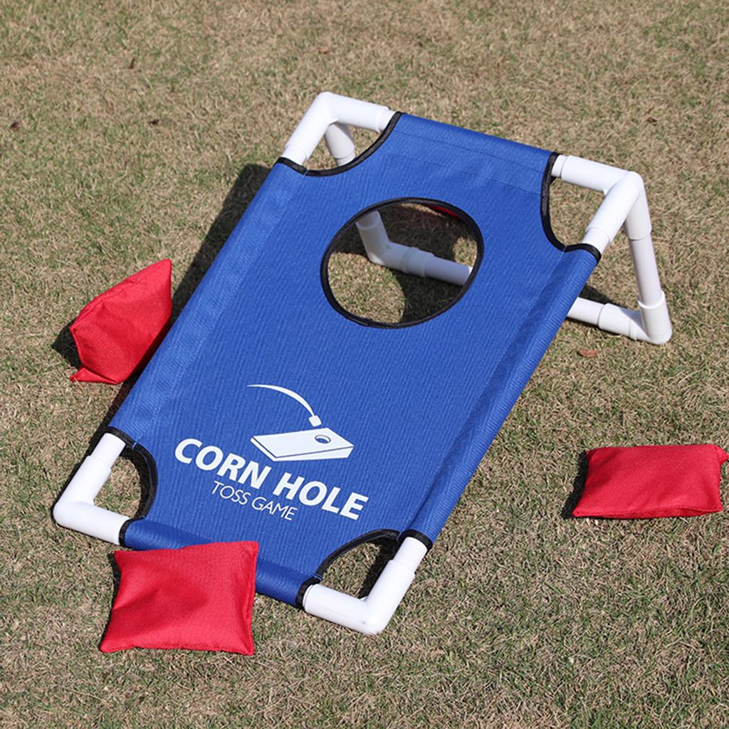 مجموعة لعبة الكورن هول المحمول - مراجعة Cornhole Board Set وسعره