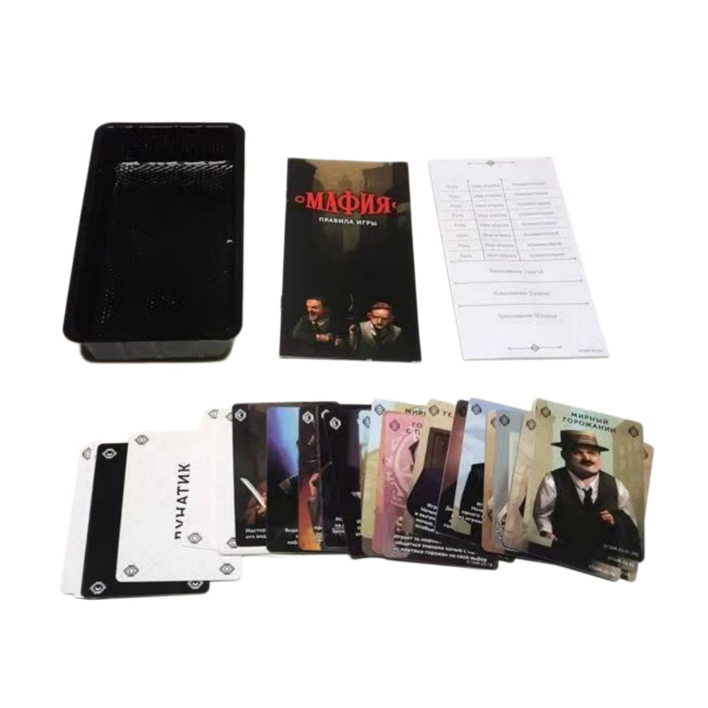 لعبة بطاقات المافيا باللغة الر - مراجعة Party Games Mafia وسعره